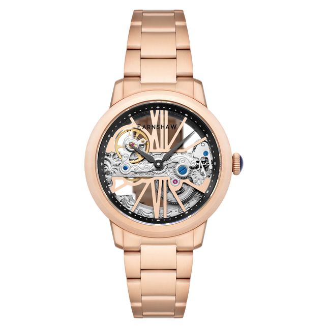 THOMAS EARNSHAW Cornwall Bridge Automatic Rose Gold ES-8287-22