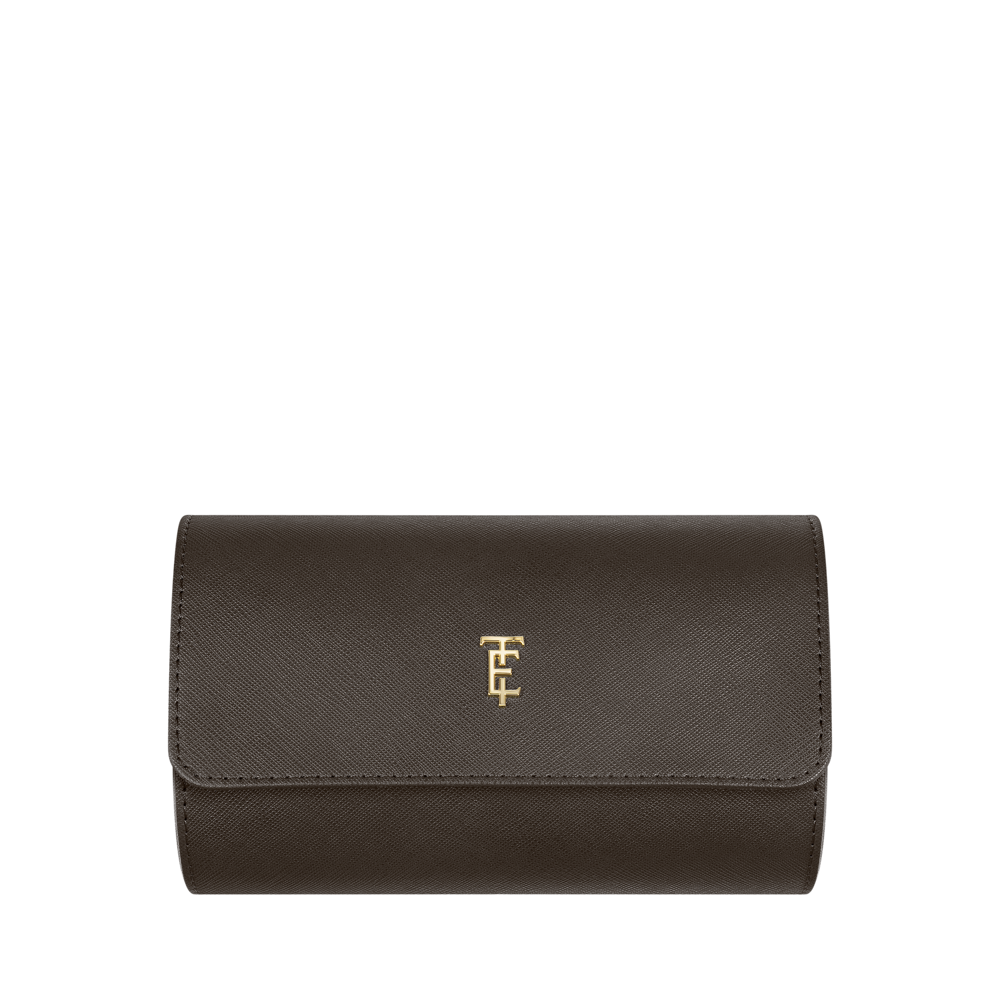 THOMAS EARNSHAW LONGITUDE 2 SLOT WATCH ROLL CASE WALNUT FINERY