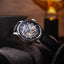 THOMAS EARNSHAW CORNWALL SKELETON AUTOMATIC Ebony Black