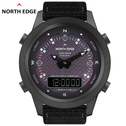 NORTH EDGE Tactical Evoque Solar Powered Watch