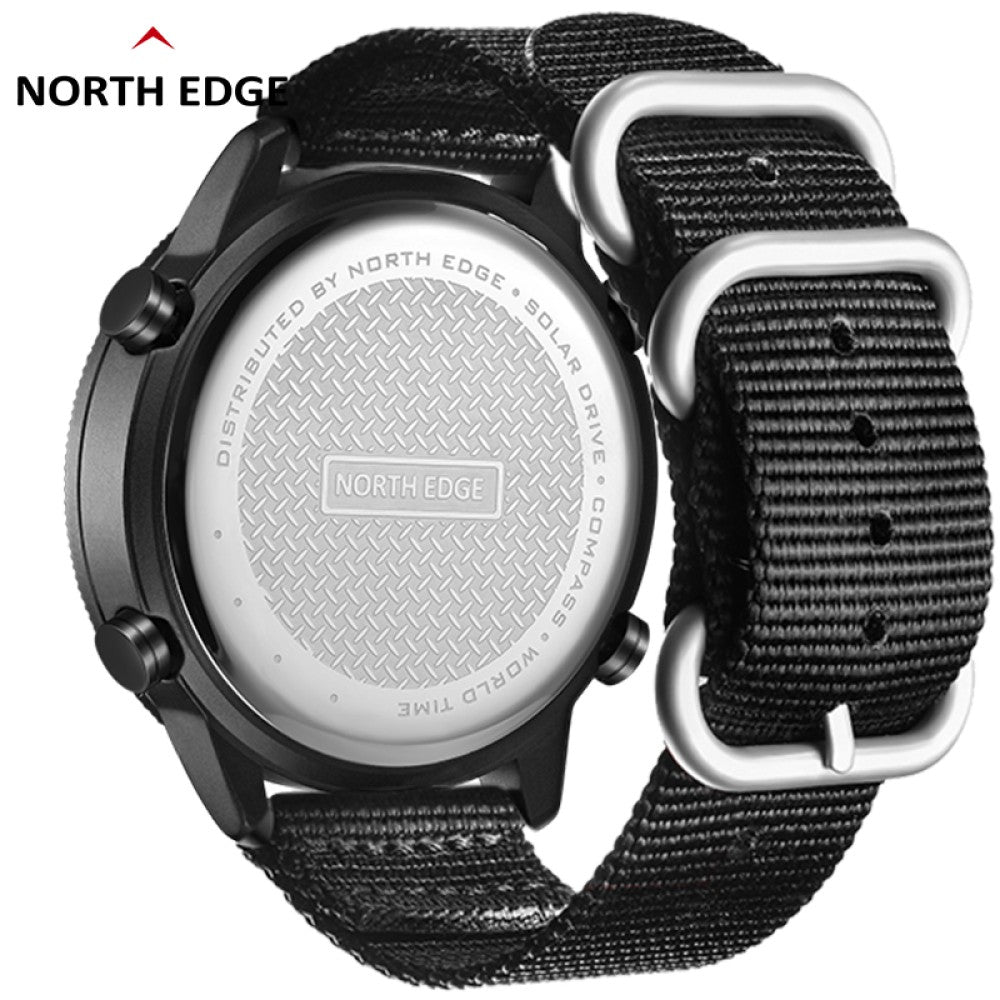 NORTH EDGE Tactical Evoque Solar Powered Watch