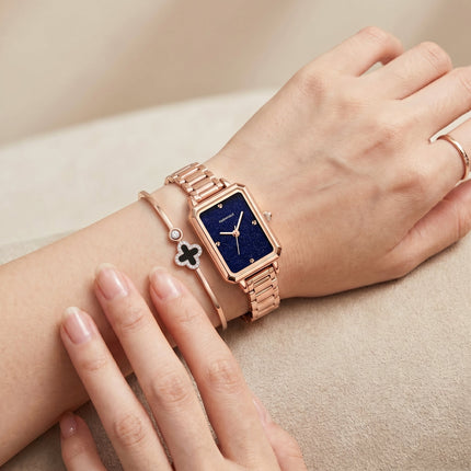 Mark Fairwhale Lady FW-3370 LUNORA - Women’s Quartz Spiral Dial Fashion Watch