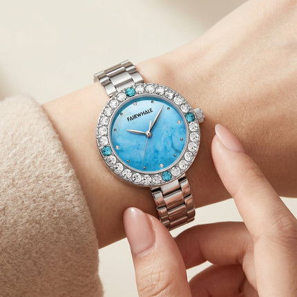 Mark Fairwhale Lady FW-3500 LUMÉRA - Women’s Luxury Diamond Dial Quartz Watch