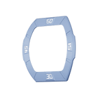 Fluororubber-Dynamic Light Blue