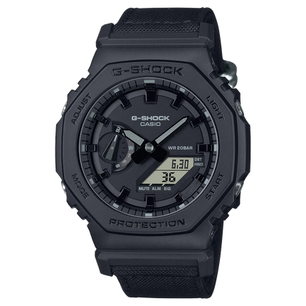 CASIO Men's G-Shock Watch GA-2100BCE-1AER Cordura Nylon Edition