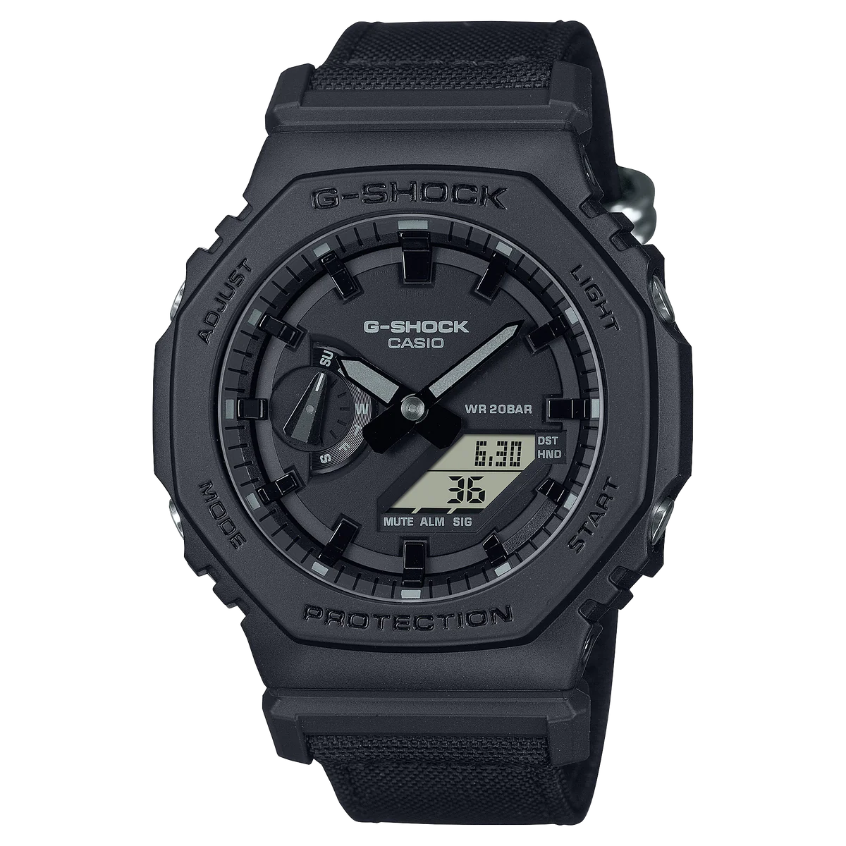 CASIO Men's G-Shock Watch GA-2100BCE-1AER Cordura Nylon Edition