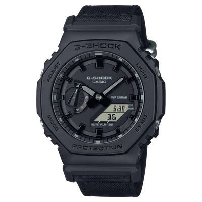 CASIO Men's G-Shock Watch GA-2100BCE-1AER Cordura Nylon Edition