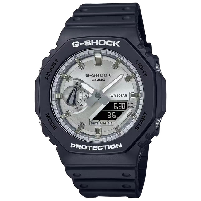 CASIO Men's G-Shock Watch GA-2100 Series Silver