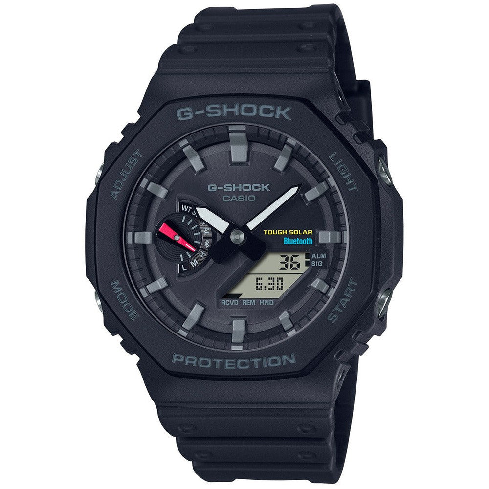 CASIO Men's G-SHOCK Tough Solar Bluetooth Watch GA-B2100 Solar Series