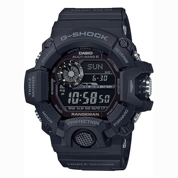 CASIO Men's G-Shock Master of G-Land Rangeman Blackout Watch GW-9400-1BER