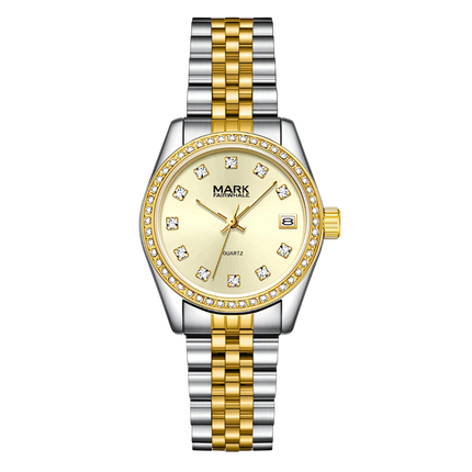 Mark Fairwhale Lady FW-3050 VELIA - Women’s Fashion Quartz Watch with Stainless Steel Strap