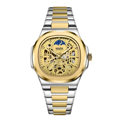 Mark Fairwhale FW-6012 LUNASKEL – Skeleton Moon Phase Automatic Watch