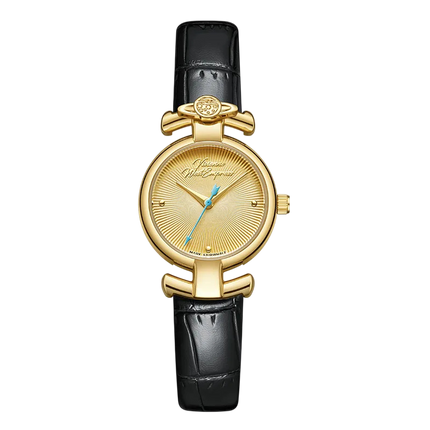 Mark Fairwhale Lady FW-3900 ELVAROSE – Women’s Quartz Leather Strap Watch