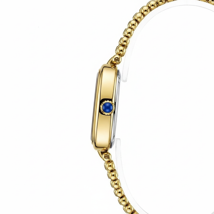 Mark Fairwhale Lady FW-3060 LUMEA - Women’s Luxury Gold Rectangle Watch