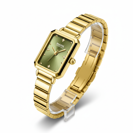 Mark Fairwhale Lady FW-3070 ALERIA - Women’s Elegant Square Quartz Watch