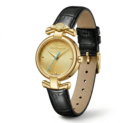 Mark Fairwhale Lady FW-3900 ELVAROSE – Women’s Quartz Leather Strap Watch