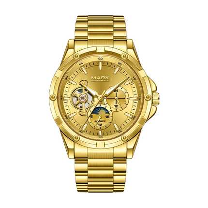 Mark Fairwhale FW-6024 STEELMOR - Men’s Automatic Mechanical Stainless Steel Strap Watch