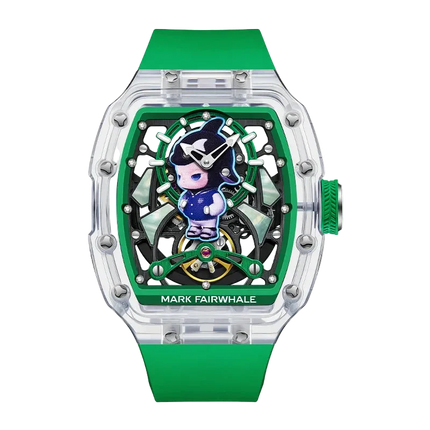 Mark Fairwhale FW-6780 LUXIUM - Men’s Automatic Skeleton Transparent Watch with Sapphire Crystal