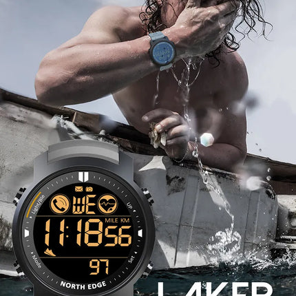 NORTH EDGE Tactical Laker Smart Watch