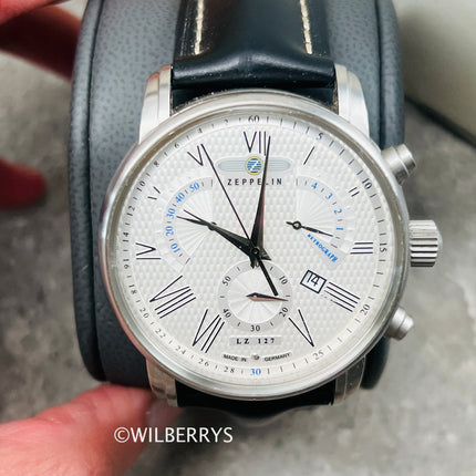 store demo**ZEPPELIN** Men's Transatlantic Limited Edition Chronograph Watch