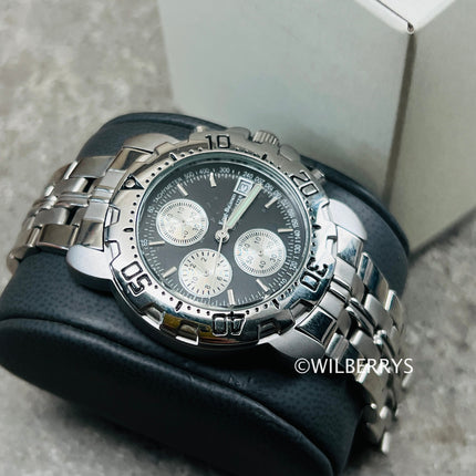 RARE**store demo**KRUG BAUMEN** Men's Sportsmaster Chronograph Watch