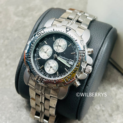 RARE**store demo**KRUG BAUMEN** Men's Sportsmaster Chronograph Watch
