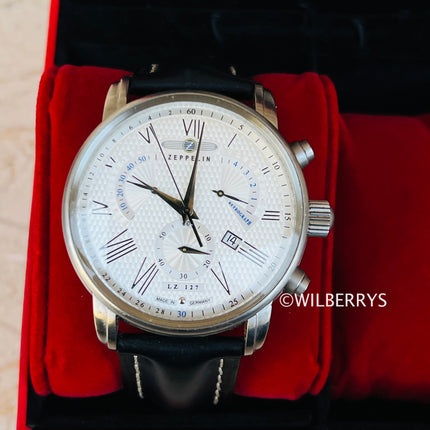 9/10 condition**ZEPPELIN** Men's Transatlantic Limited Edition Chronograph Watch
