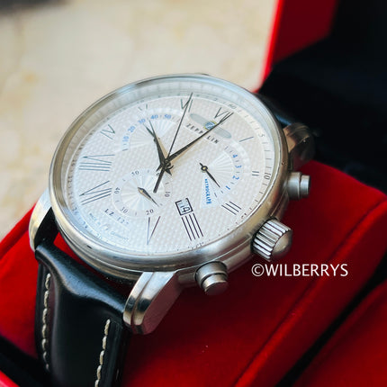 9/10 condition**ZEPPELIN** Men's Transatlantic Limited Edition Chronograph Watch