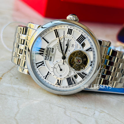 Mark Fairwhale Classic 40mm Calendar – Men’s Automatic Tourbillon Watch