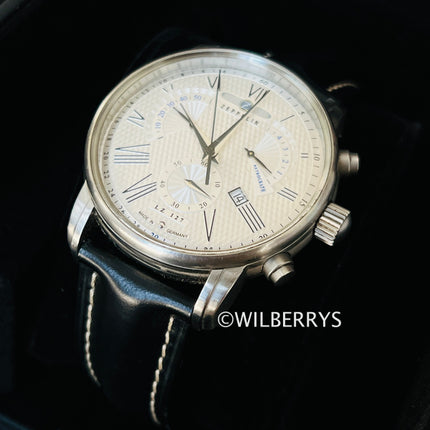 9.2/10 condition**ZEPPELIN** Men's Transatlantic Limited Edition Chronograph Watch