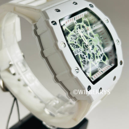 R1.00 Auction**ONOLA Men's Freak Show Watch Milk White