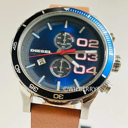 store demo**DIESEL** Men's Double Down Chronograph Watch