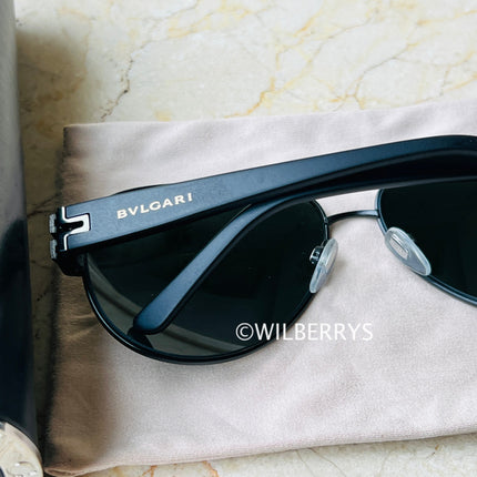 BVLGARI Men's Aviator Sunglasses
