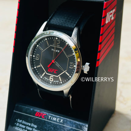 TIMEX Mens UFC Athena 42mm Watch Silver