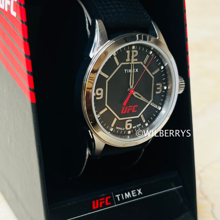 TIMEX Mens UFC Athena 42mm Watch Silver