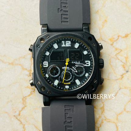 INFANTRY Men's Eagle Dual Timer Watch
