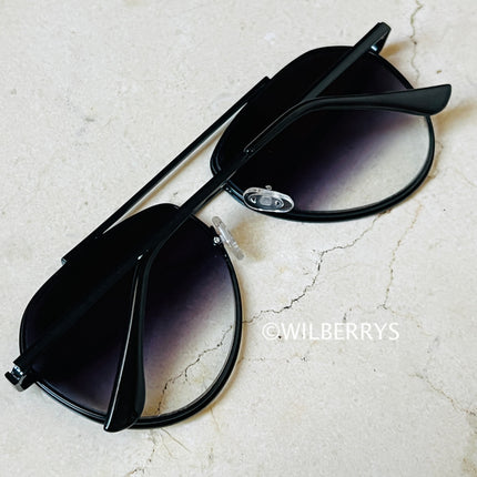 QUAY AUSTRALIA Unisex Limited Edition DIRTY HABIT Oversized Aviator Sunglasses