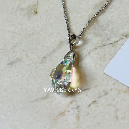BRITISH JEWELLERS Drop Pendant, Embellished with Crystals from Swarovski®