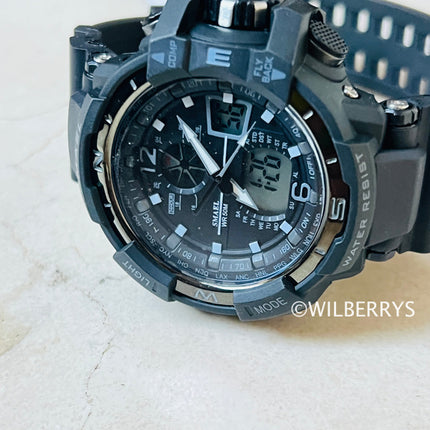 SMAEL Men's S-SHOCK Aviator Watch
