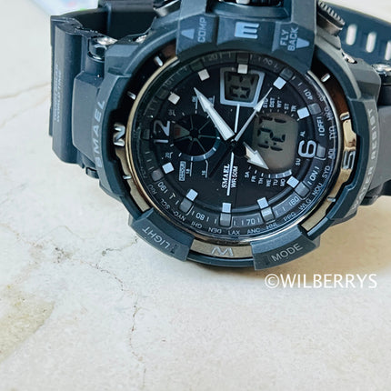 SMAEL Men's S-SHOCK Aviator Watch