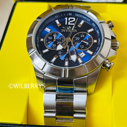 **R1.00 Auction**Invicta Men's 45mm 100M Diver **Classic Chrono** Watch