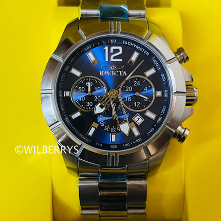 **R1.00 Auction**Invicta Men's 45mm 100M Diver **Classic Chrono** Watch