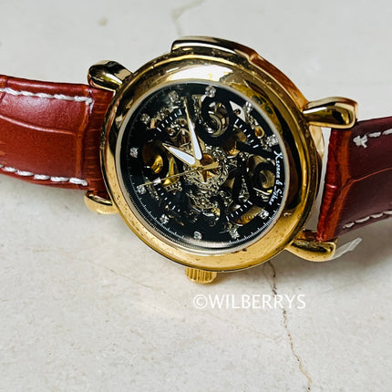 8/10 Condition KRONEN AND SOHNE Men's Emperor Mechanical Automatic Watch