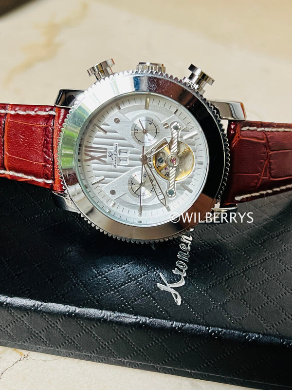KRONEN AND SOHNE Men's Navigator Mechanical Automatic Watch