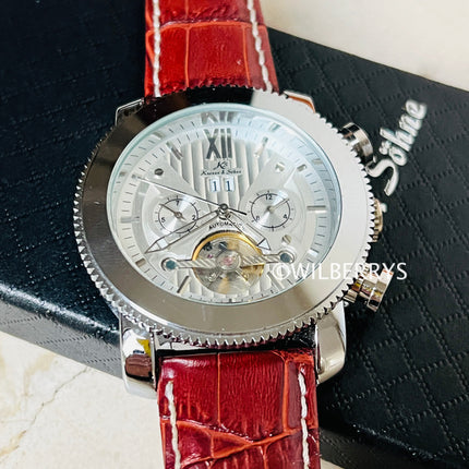 KRONEN AND SOHNE Men's Navigator Mechanical Automatic Watch