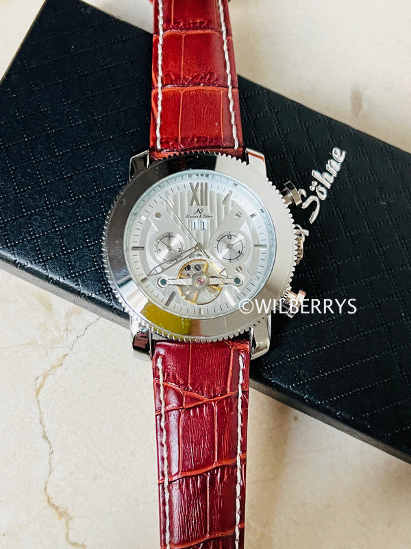 KRONEN AND SOHNE Men's Navigator Mechanical Automatic Watch
