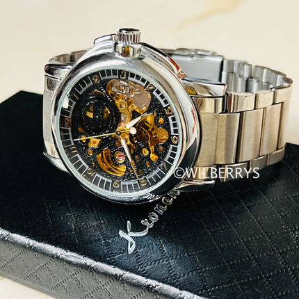 KRONEN AND SOHNE Men's Palazzo Mechanical Automatic Watch