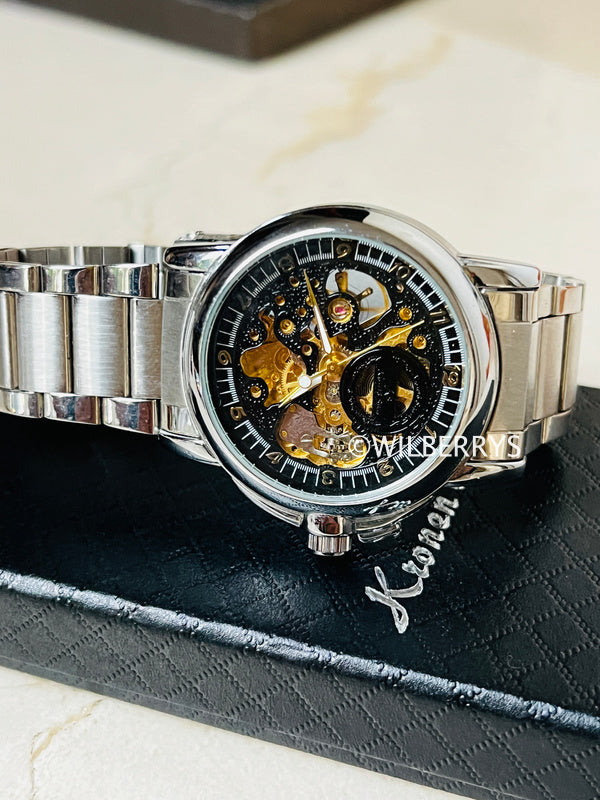 KRONEN AND SOHNE Men's Palazzo Mechanical Automatic Watch