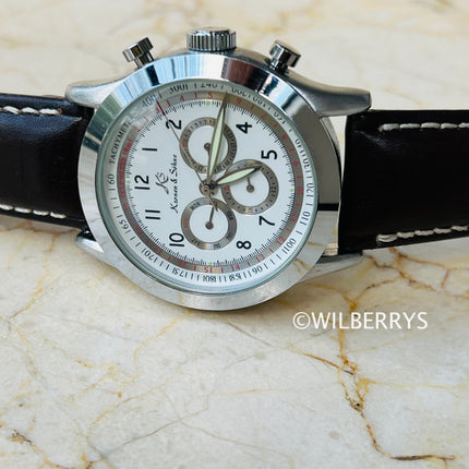 KRONEN AND SOHNE Men's Manhattan Mechanical Automatic Watch