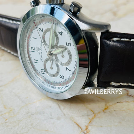 KRONEN AND SOHNE Men's Manhattan Mechanical Automatic Watch